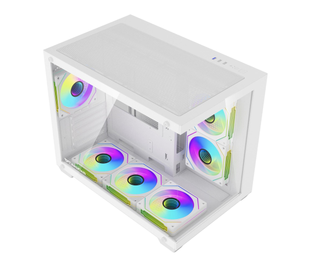DarkFlash B275 PRO White + 6 Fans - 1526247 - zdjęcie 8